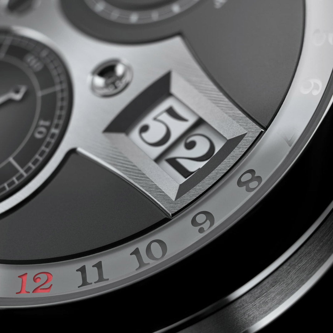 Watch in white gold Zeitwerk Date  A lange sohne