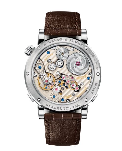 Watch in white gold Zeitwerk Date  A lange sohne