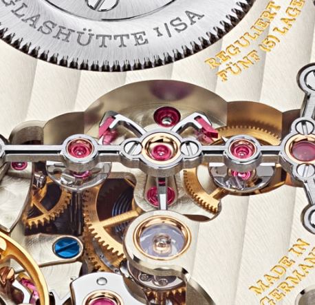 Watch in white gold Zeitwerk Date  A lange sohne