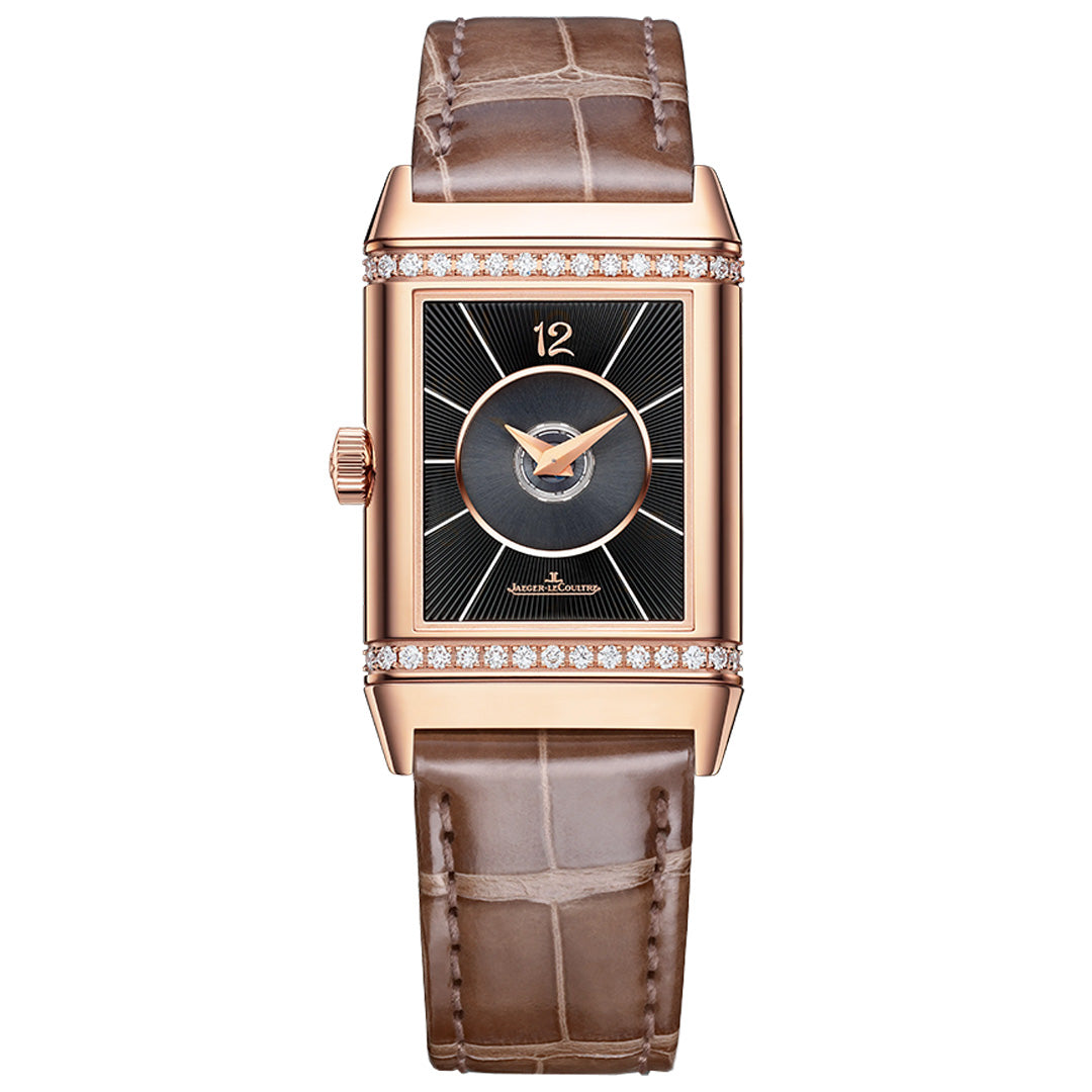 Watch in rose gold Reverso Classic Duetto Jaeger-lecoultre