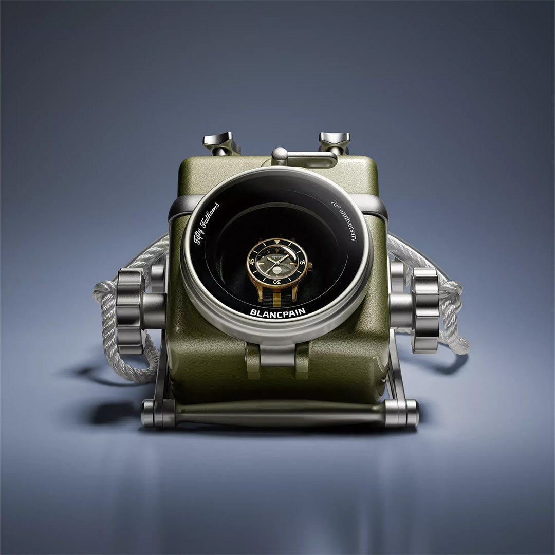 Orologio in oro rosa Fifty Fathoms 70th Anniversary Act 3 Blancpain