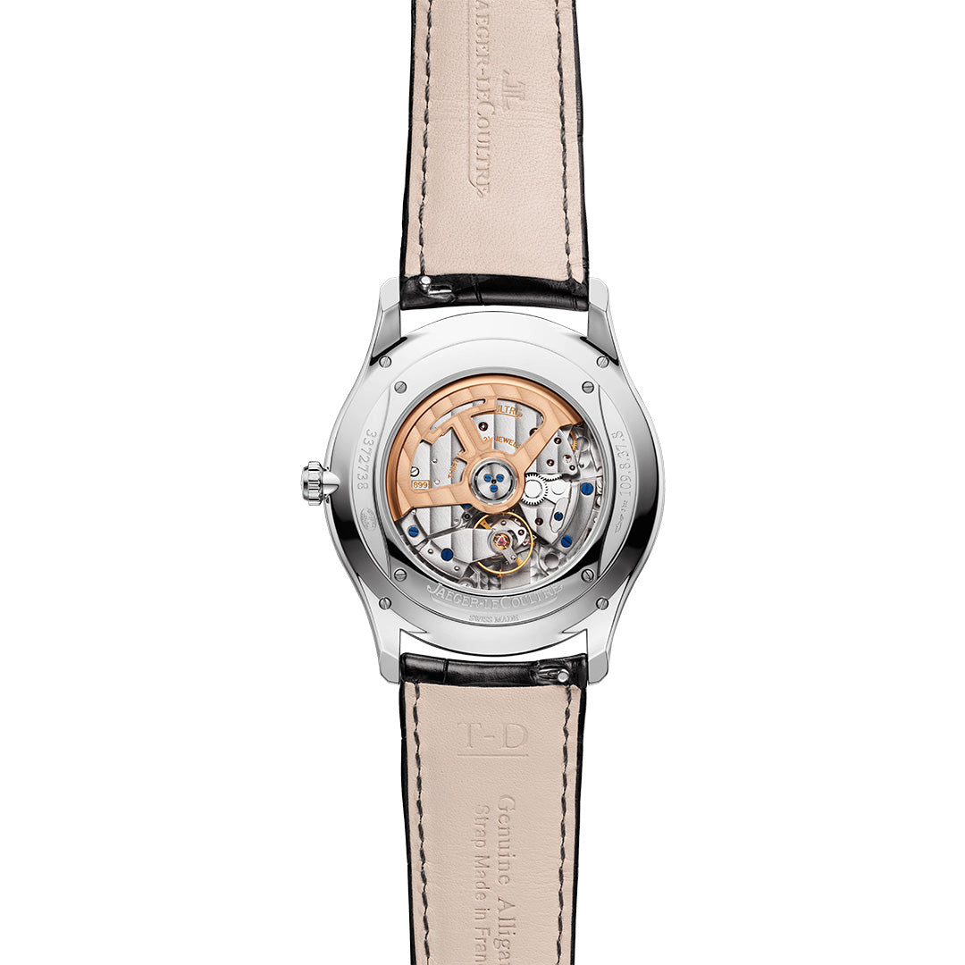 Watch in steel Master Ultra Thin Jaeger-lecoultre