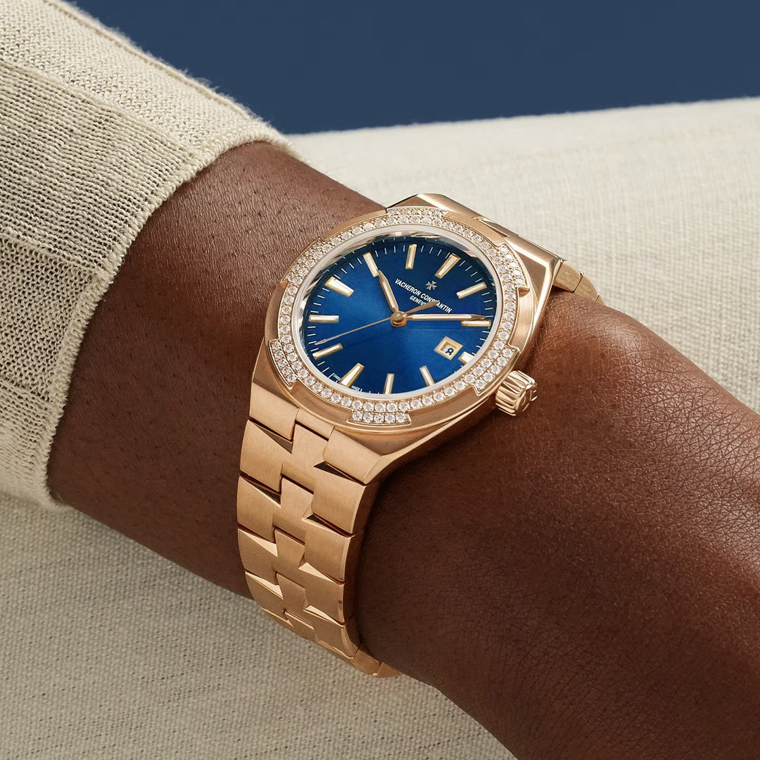 Watch in rose gold Overseas Vacheron constantin