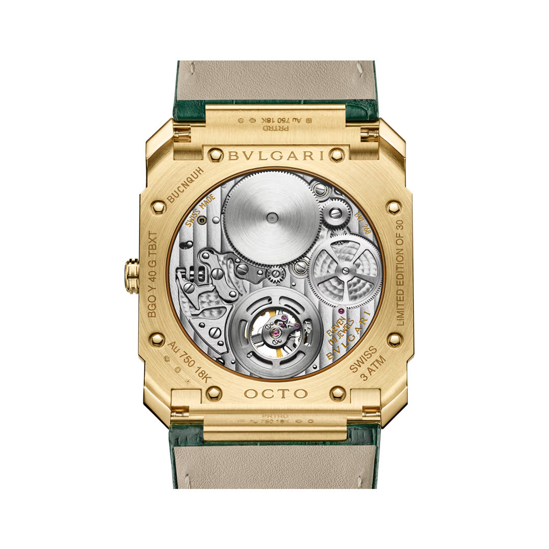 Orologio in oro giallo Octo Finissimo Bulgari