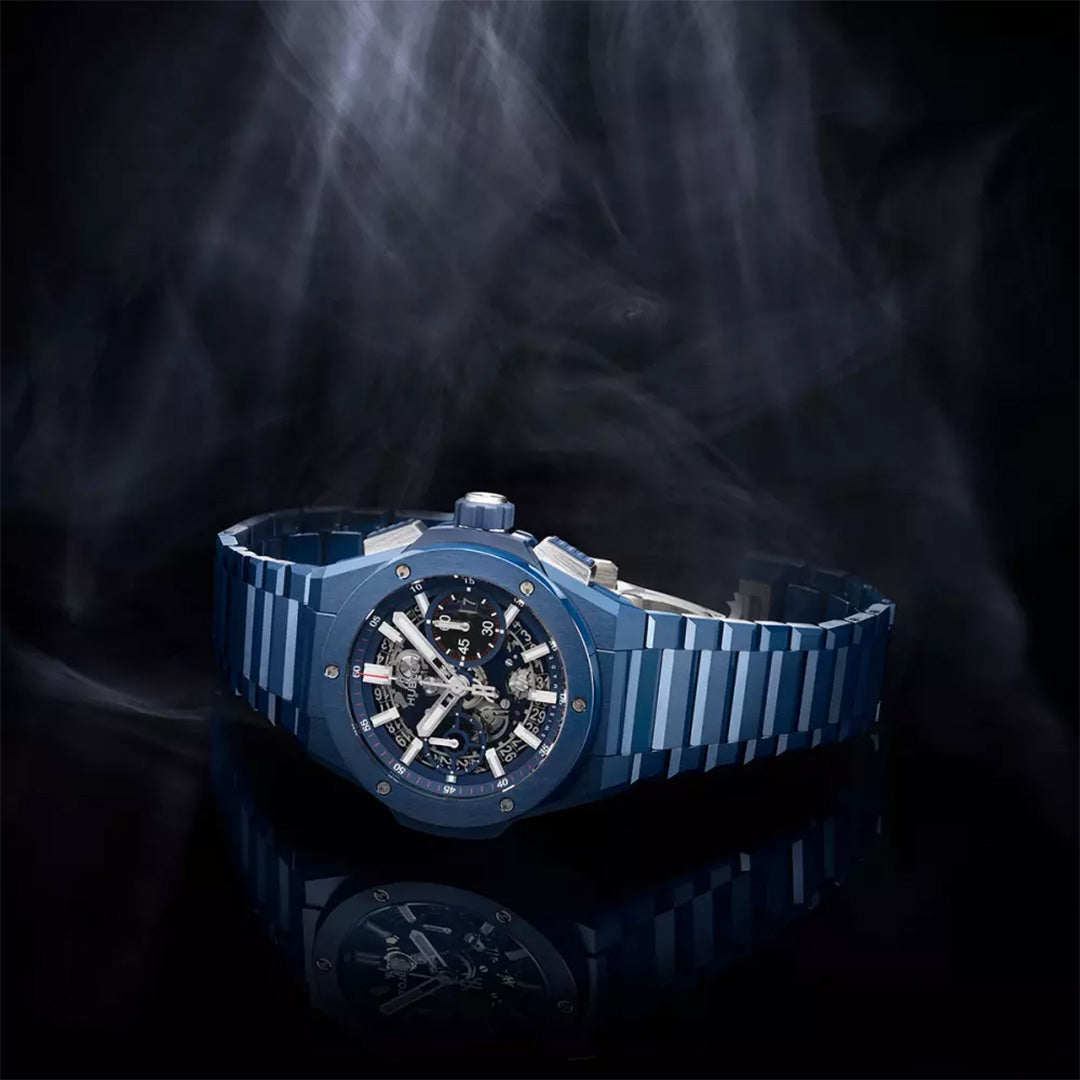 Orologio in carbonio Big Bang Integral Blue Ceramic Hublot