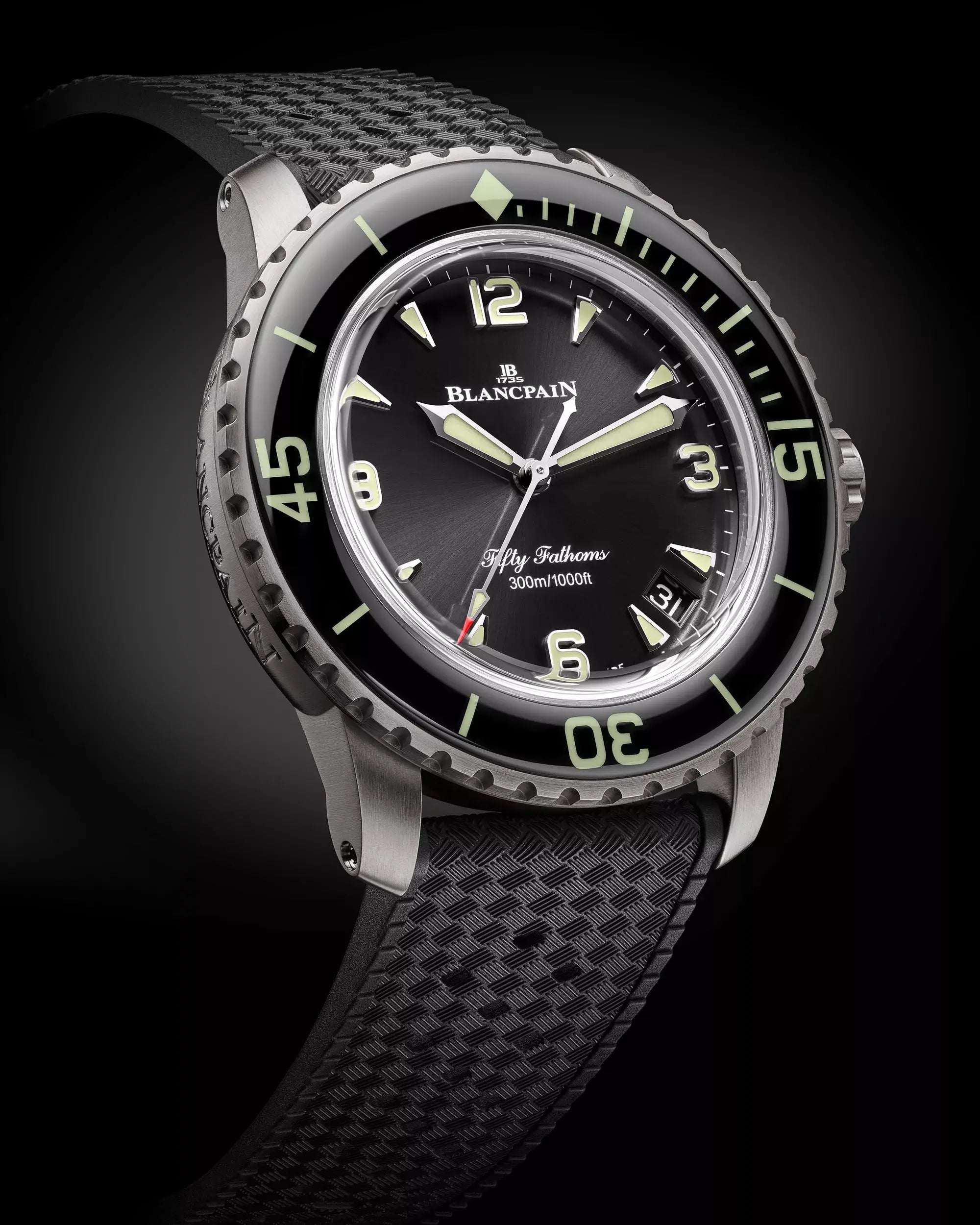 Orologio in titanio Fifty Fathoms Automatique Blancpain