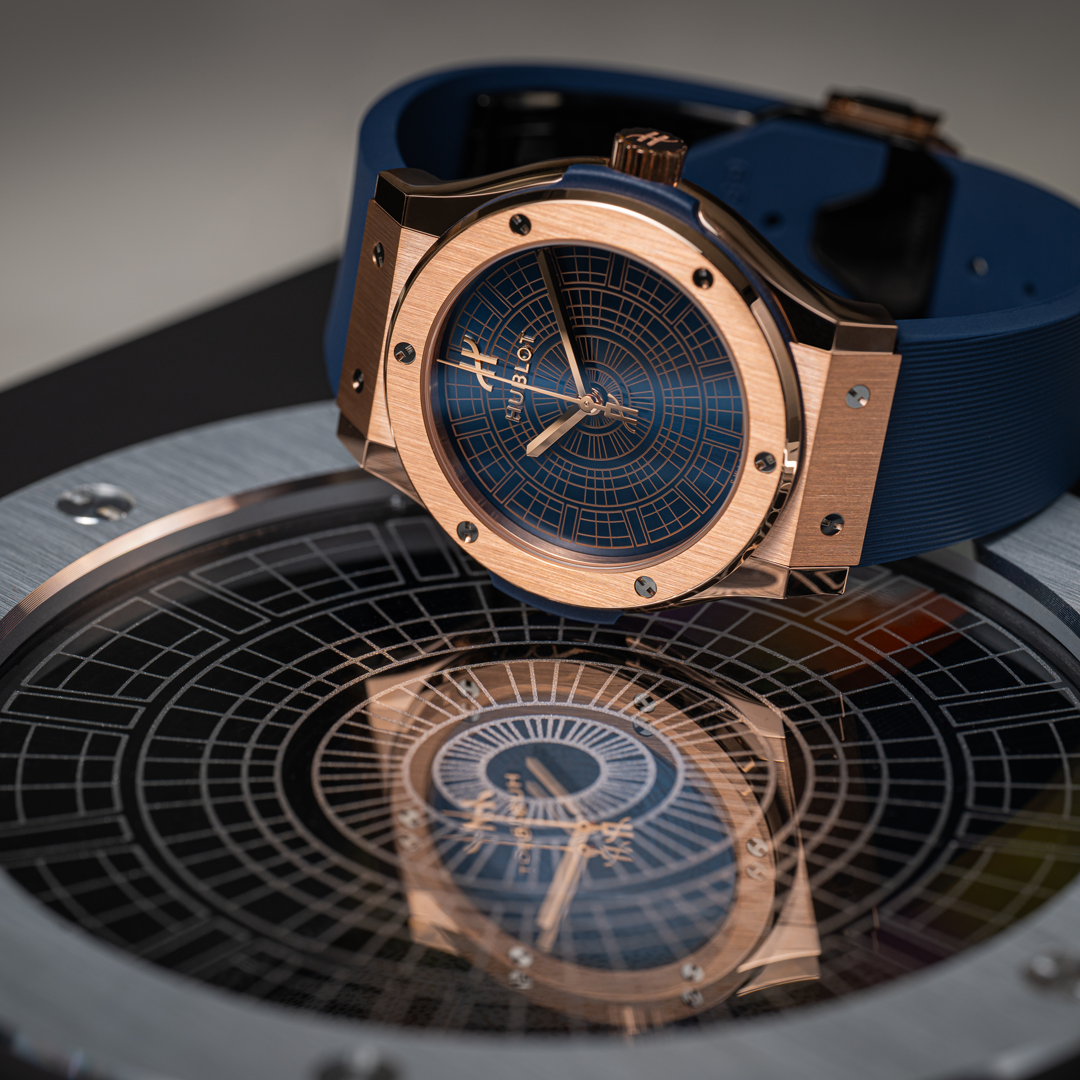 Orologio in oro rosa Classic Fusion Special Edition Boutique PISA 1940 Hublot