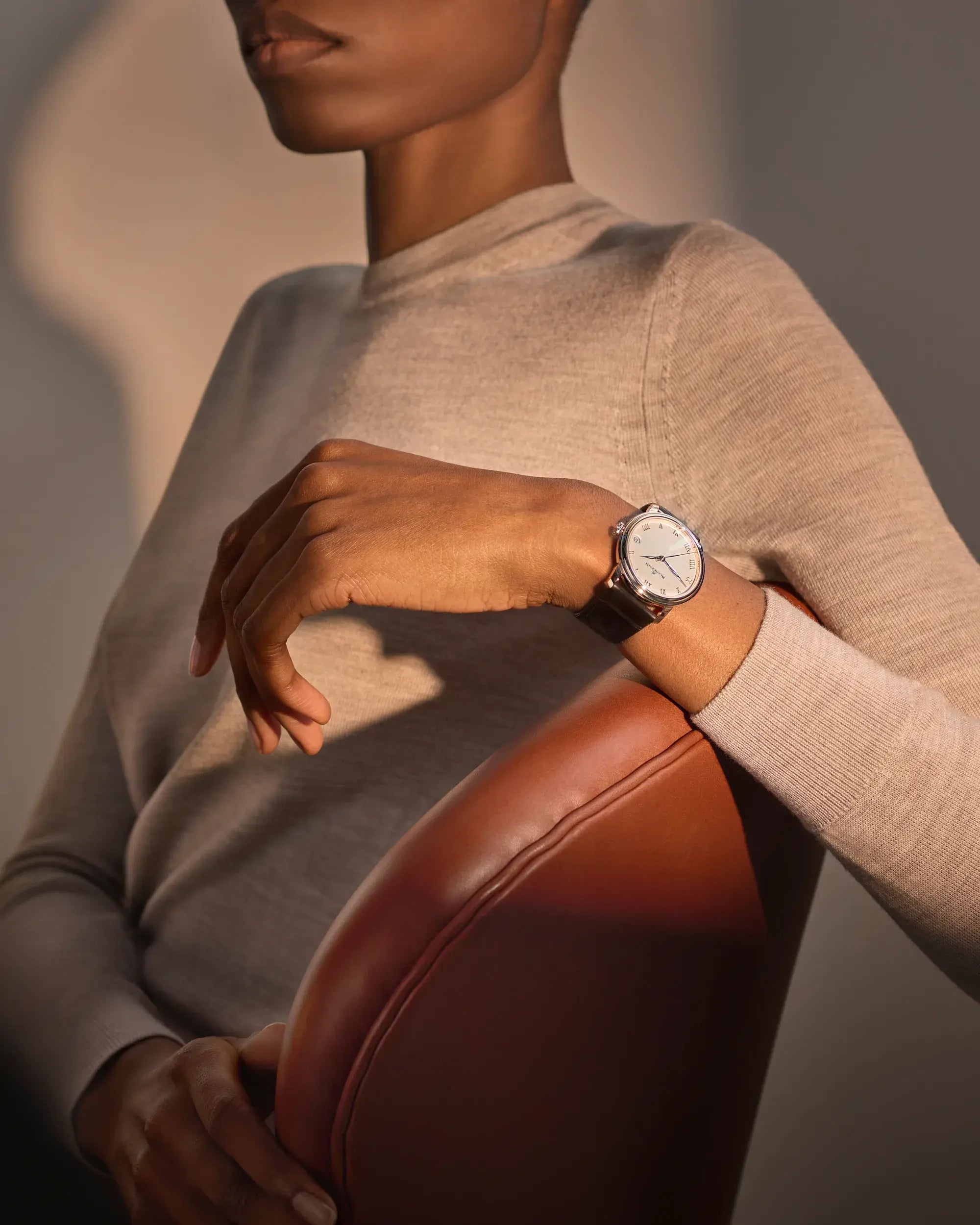 Orologio in acciaio Villeret Women Date Blancpain