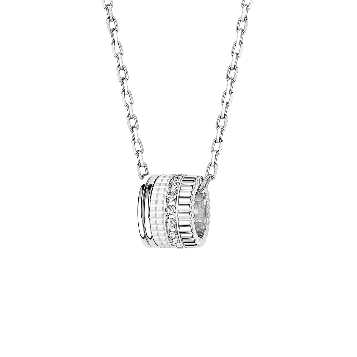 Quatre double white edition pendant, large model1