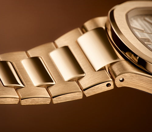 Orologio in oro rosa Nautilus Patek philippe