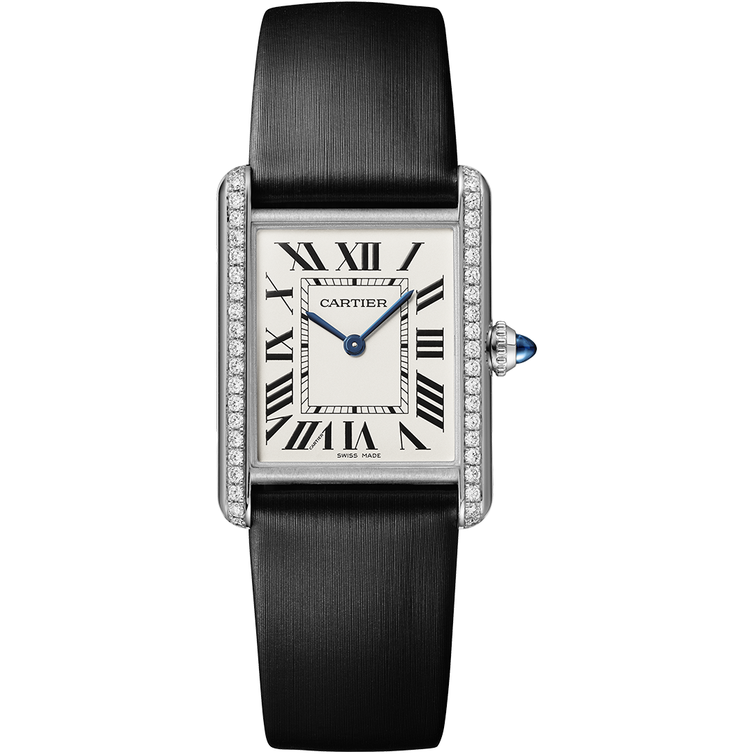 Watch in steel Tank Must Cartier