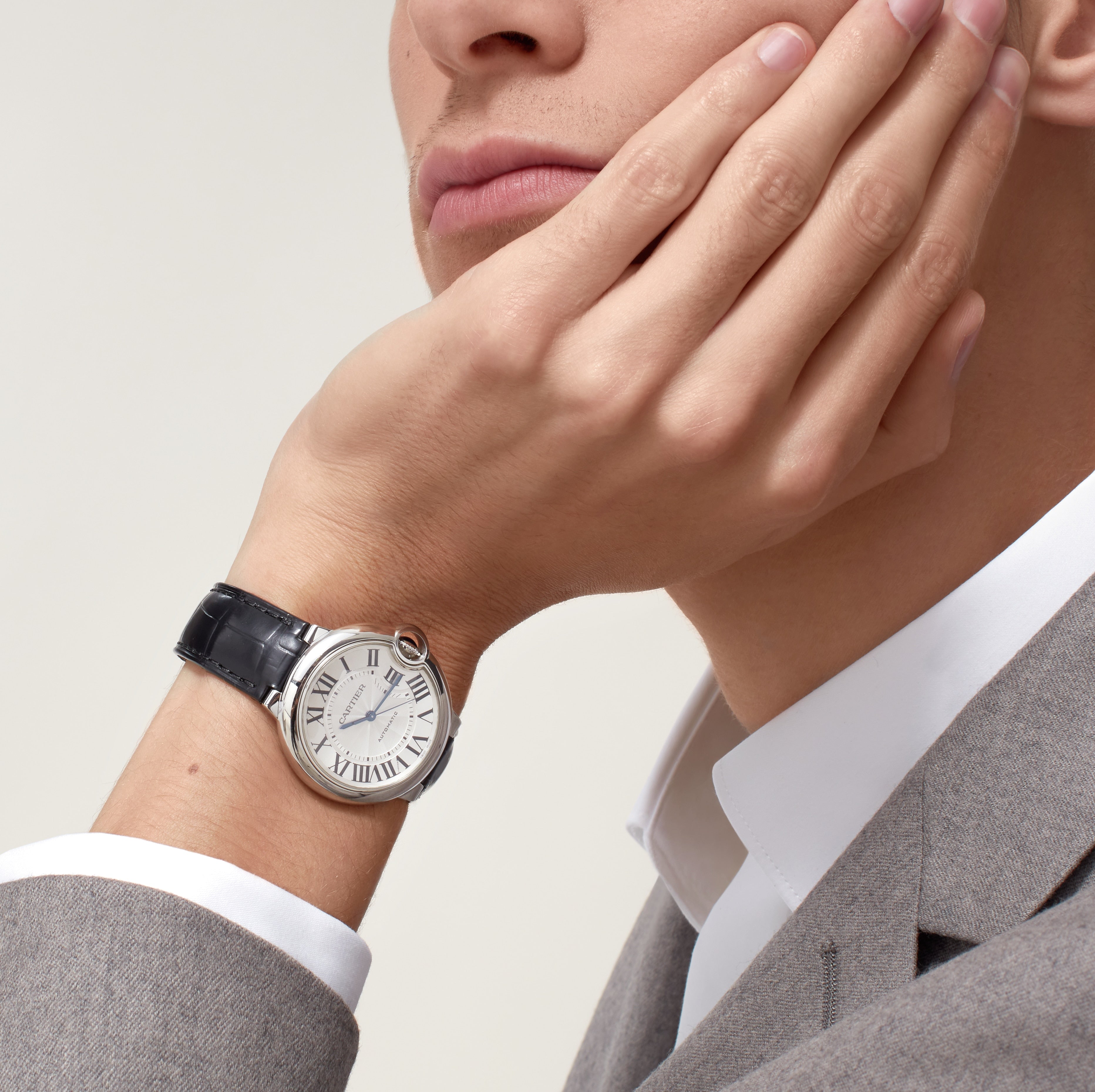 Orologio in acciaio Ballon de Cartier Cartier