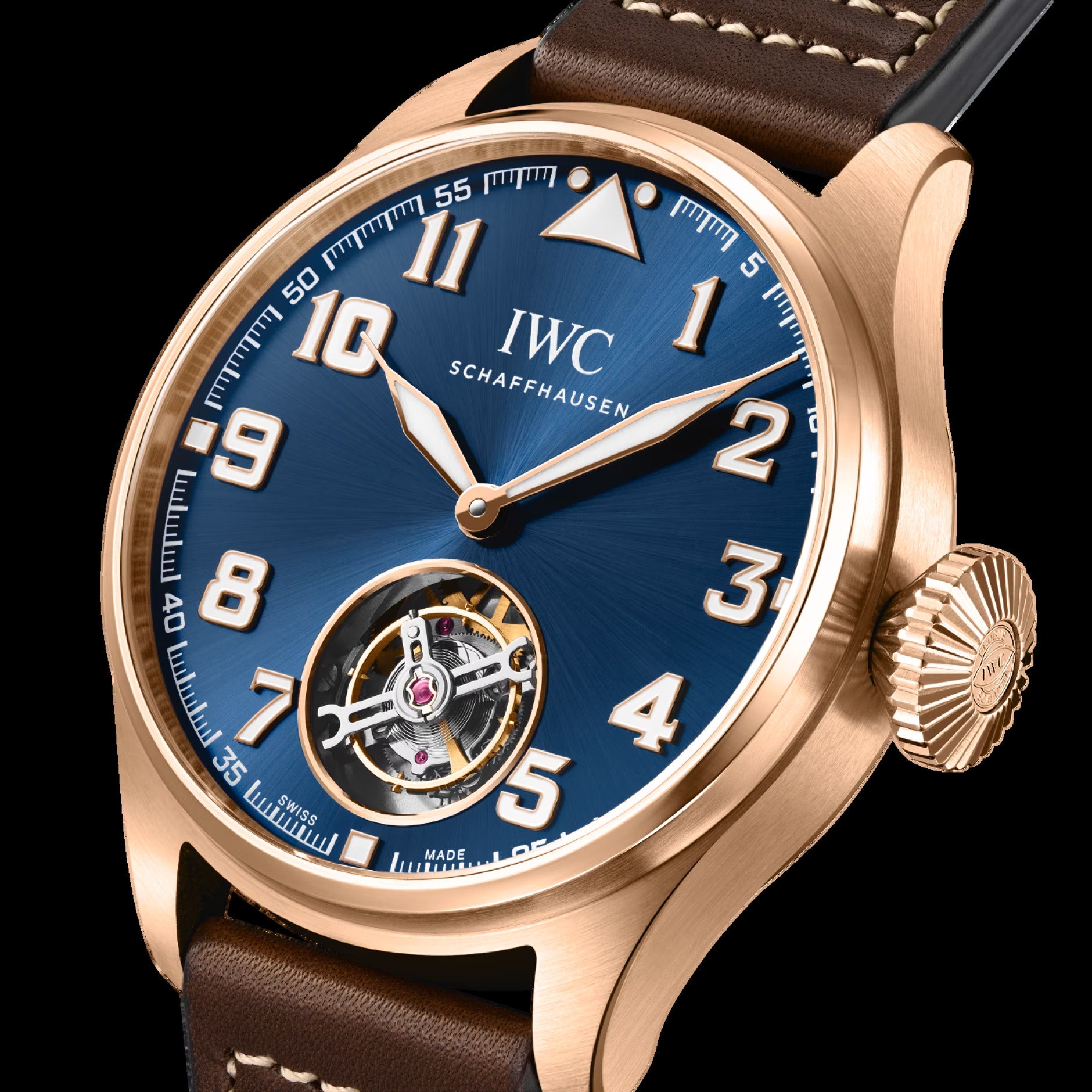 Orologio in armor gold Big Pilot's Watch Tourbillon Le Petit Prince Iwc