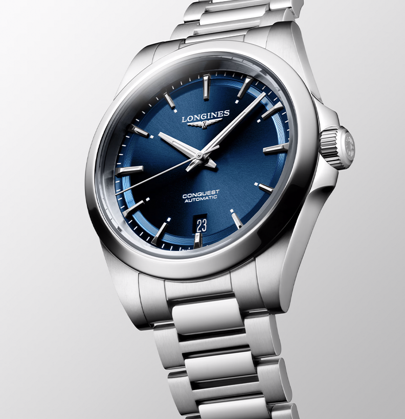 Orologio in acciaio Conquest Longines