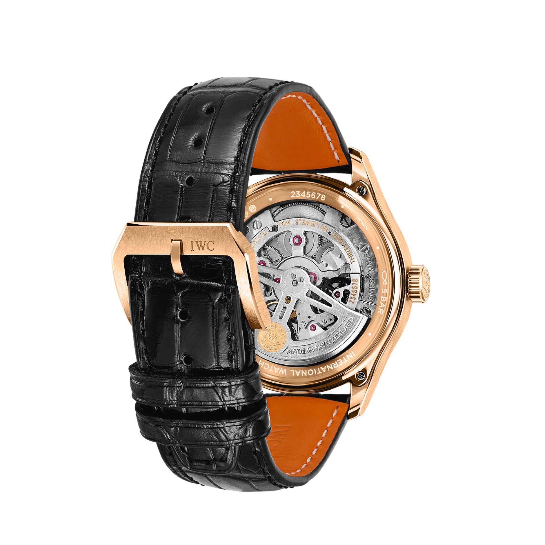 Watch in rose gold Portugieser Automatic Iwc