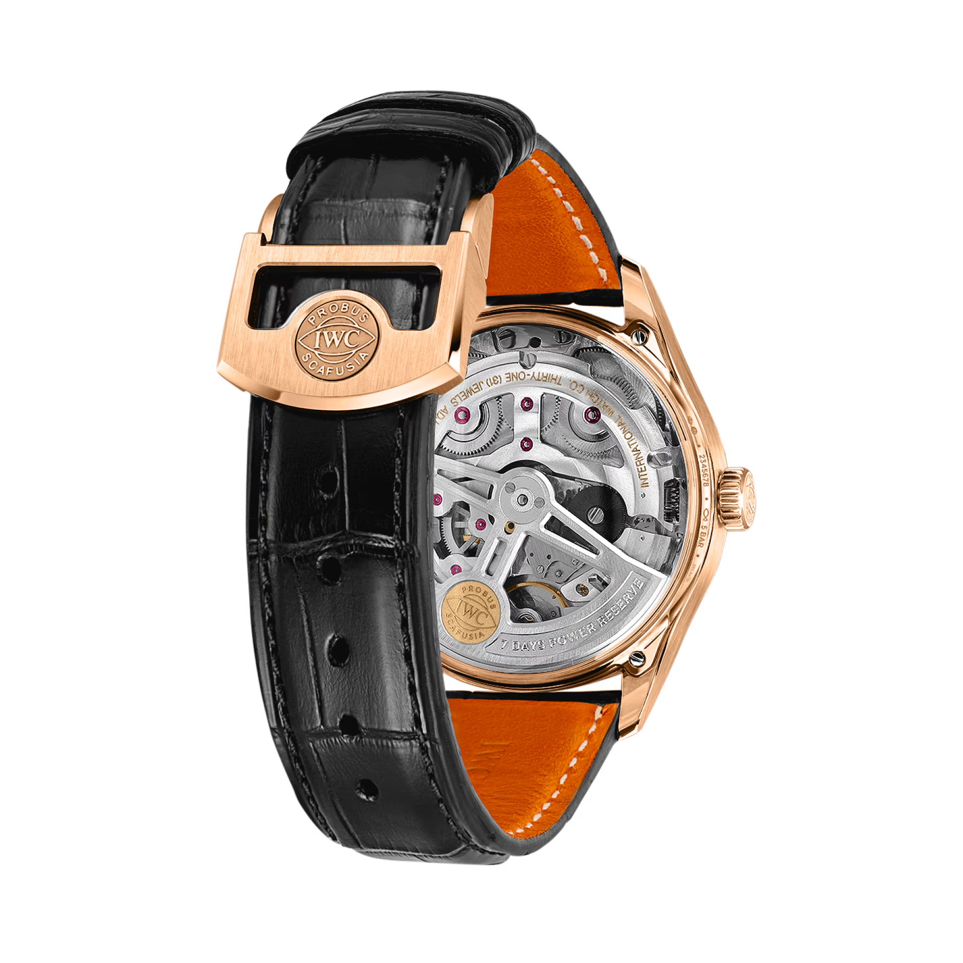 Watch in rose gold Portugieser Automatic Iwc