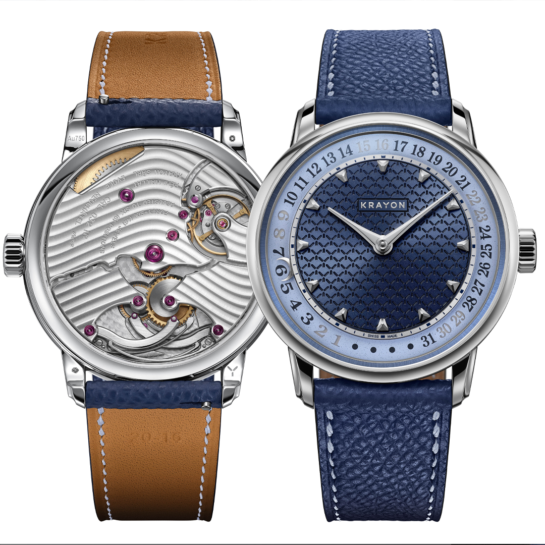 Watch in white gold Anyday Krayon