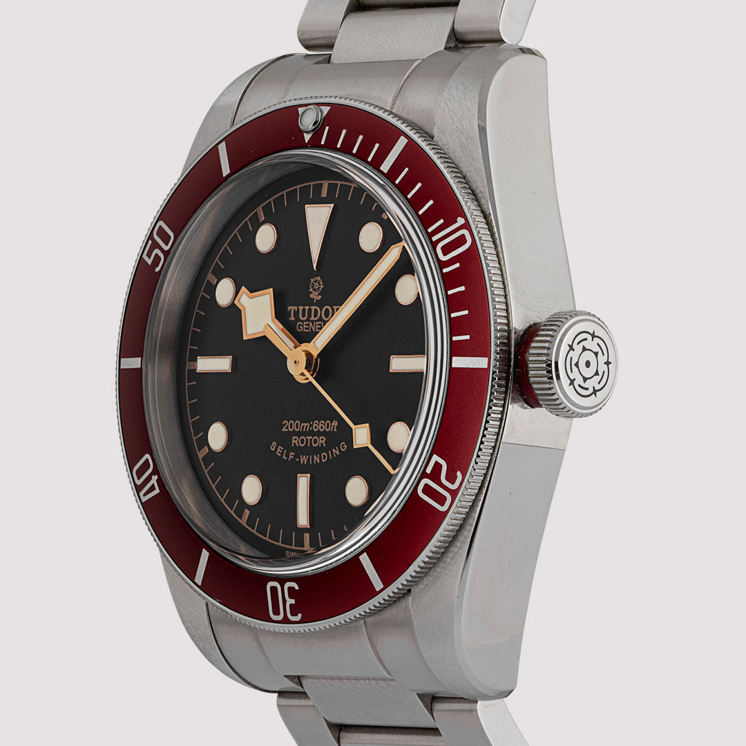 Orologio in acciaio Black Bay Tudor