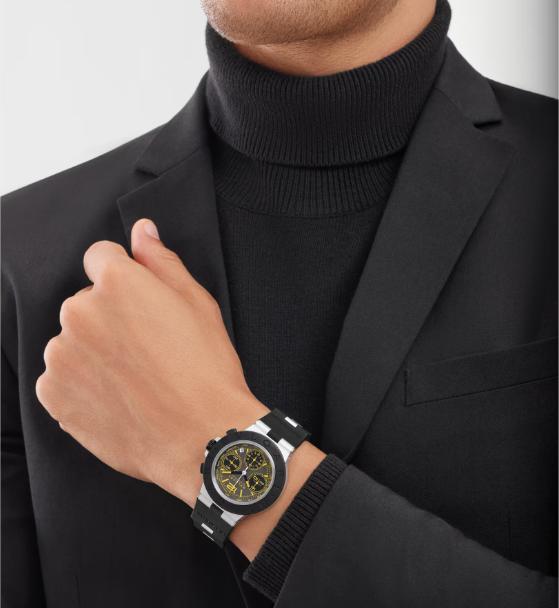 Watch in aluminum and titanium Bvlgari Aluminium Bulgari