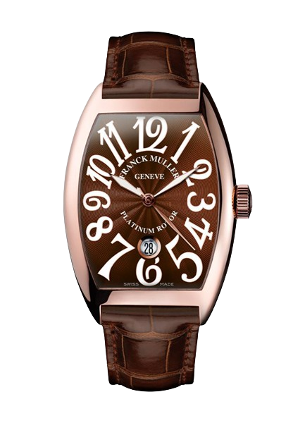 Watch in rose gold Curvex Cintrée Franck muller
