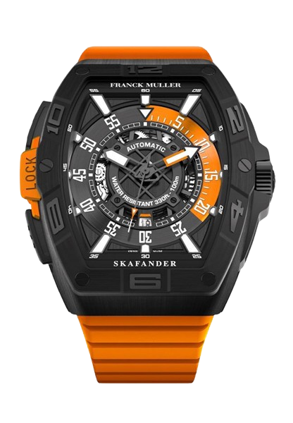 Watch in titanium Skafander Orange Franck muller