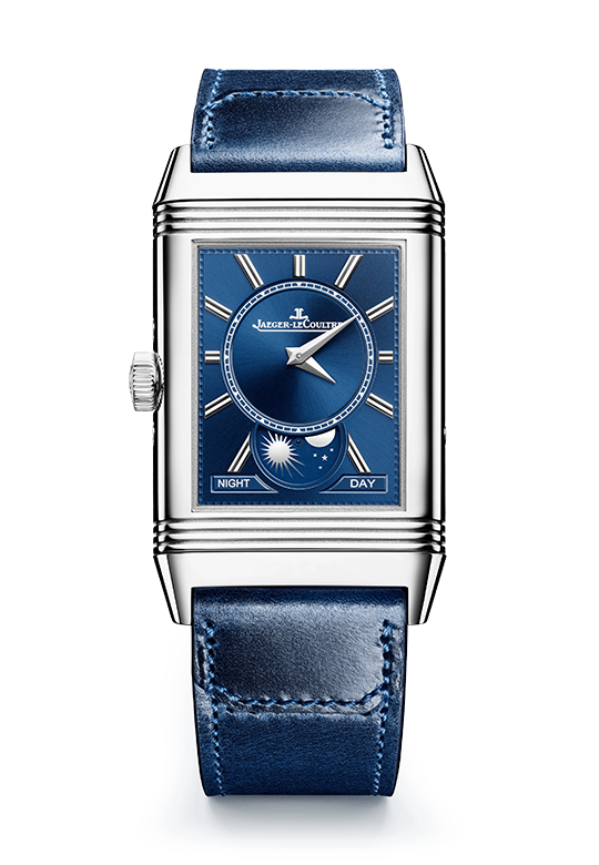 Watch in steel Reverso Tribute Duoface Calandar Jaeger-lecoultre