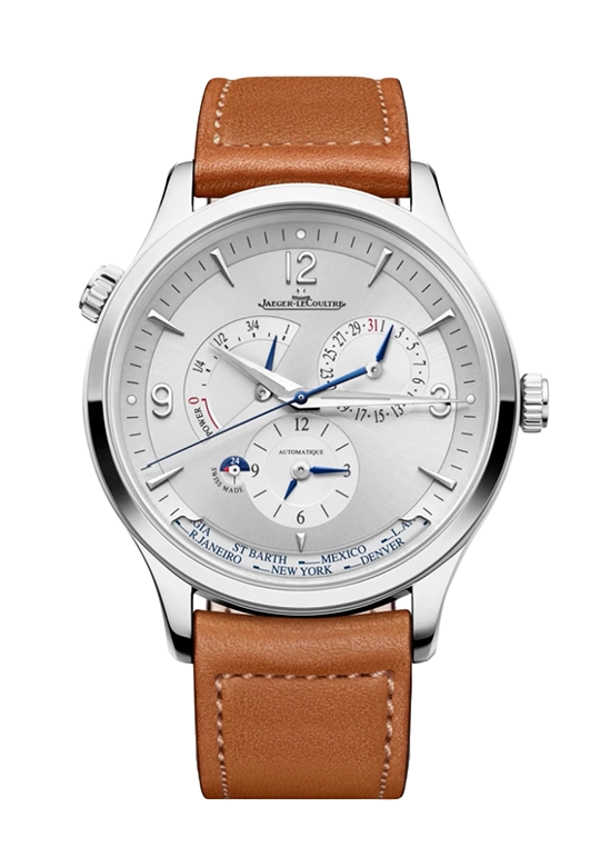 Watch in steel Master Control Geographic Jaeger-lecoultre