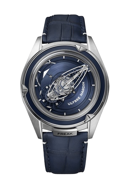Watch in platinum Freak Vision Ulysse nardin