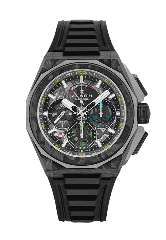Watch in carbon and titanium Defy Extreme Carbon Zenith