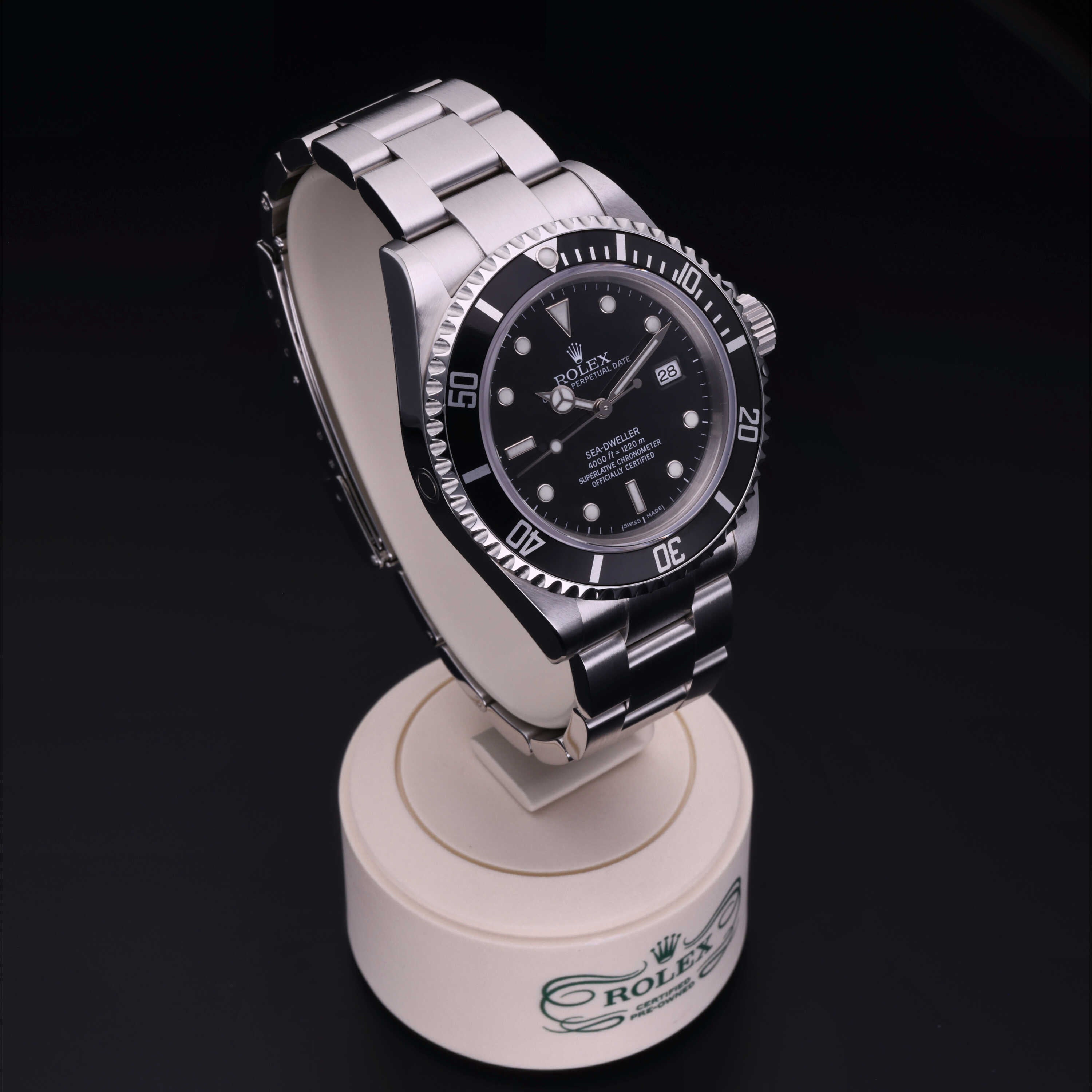 Orologio in steel Oyster Perpetual Sea-Dweller Reuge