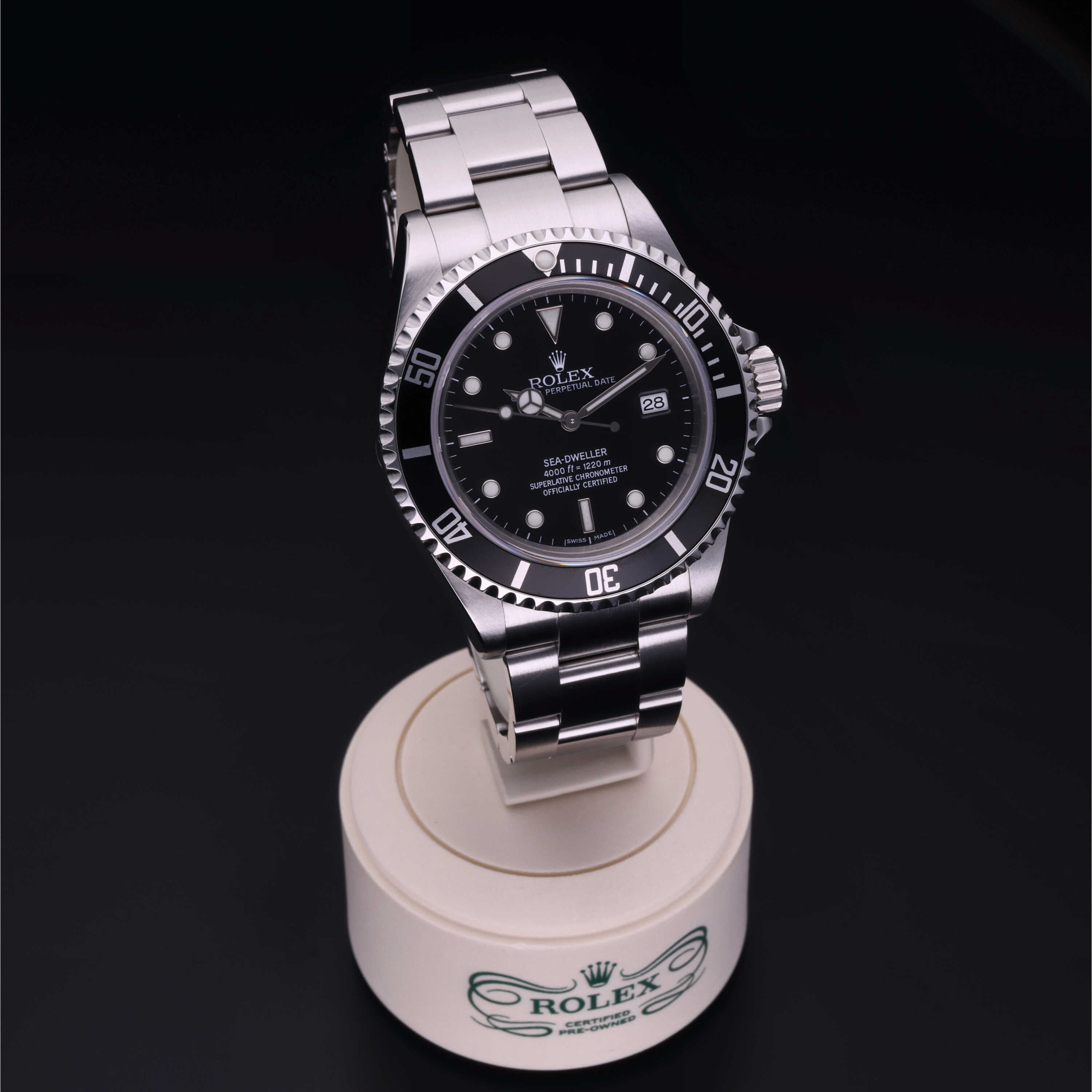 Orologio in steel Oyster Perpetual Sea-Dweller Reuge