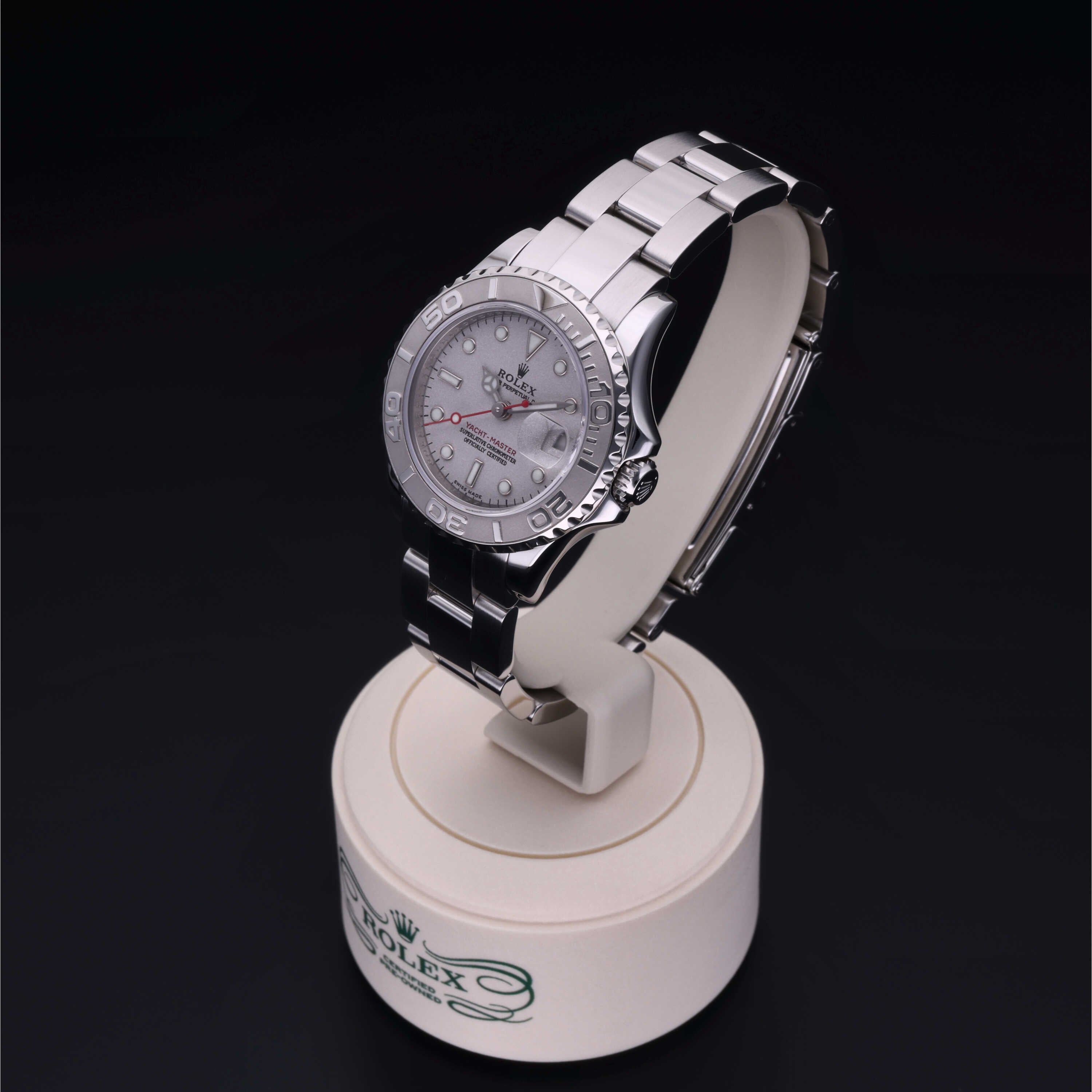 Orologio in steel/platinum Oyster Perpetual Yacht-Master 29 Reuge