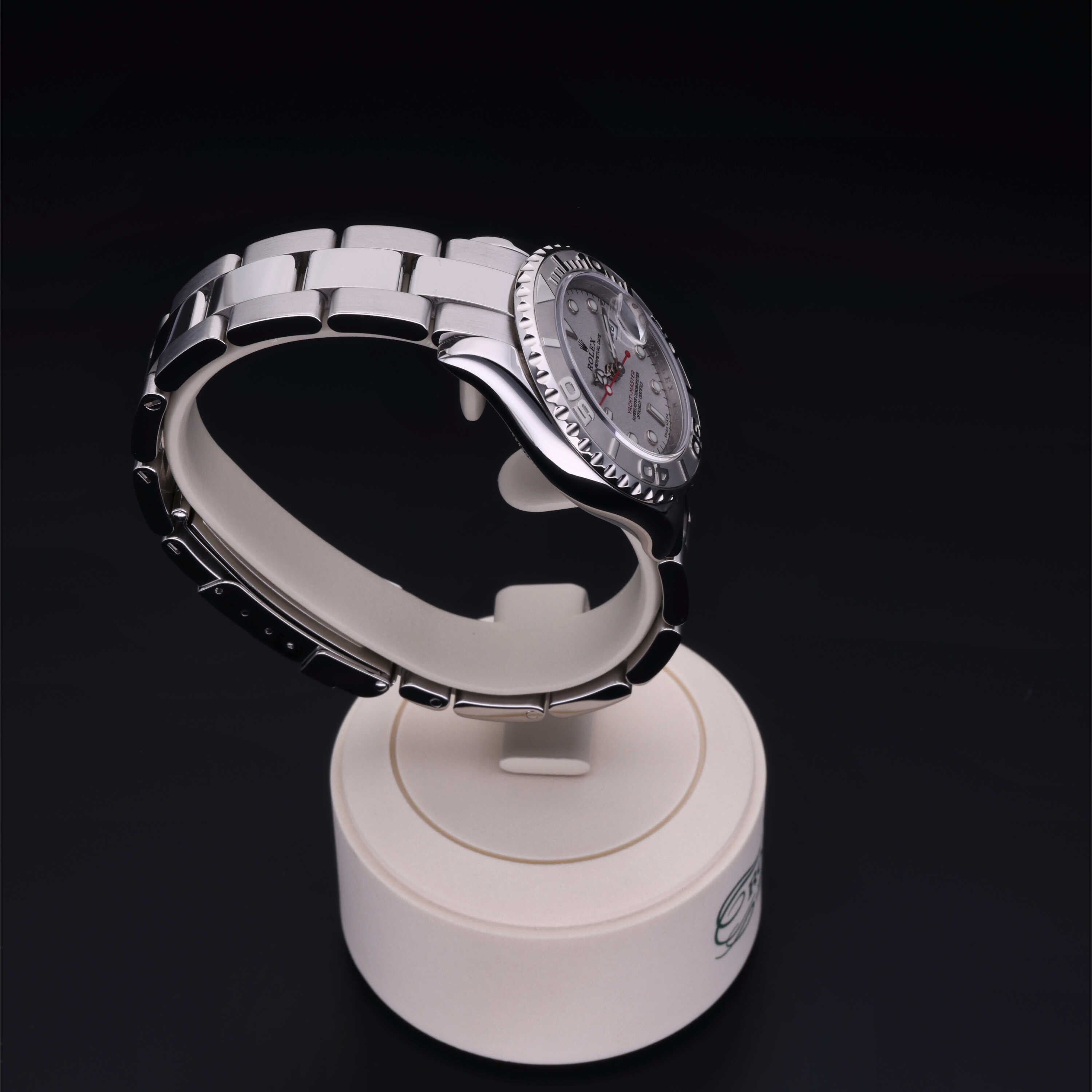 Orologio in steel/platinum Oyster Perpetual Yacht-Master 29 Reuge