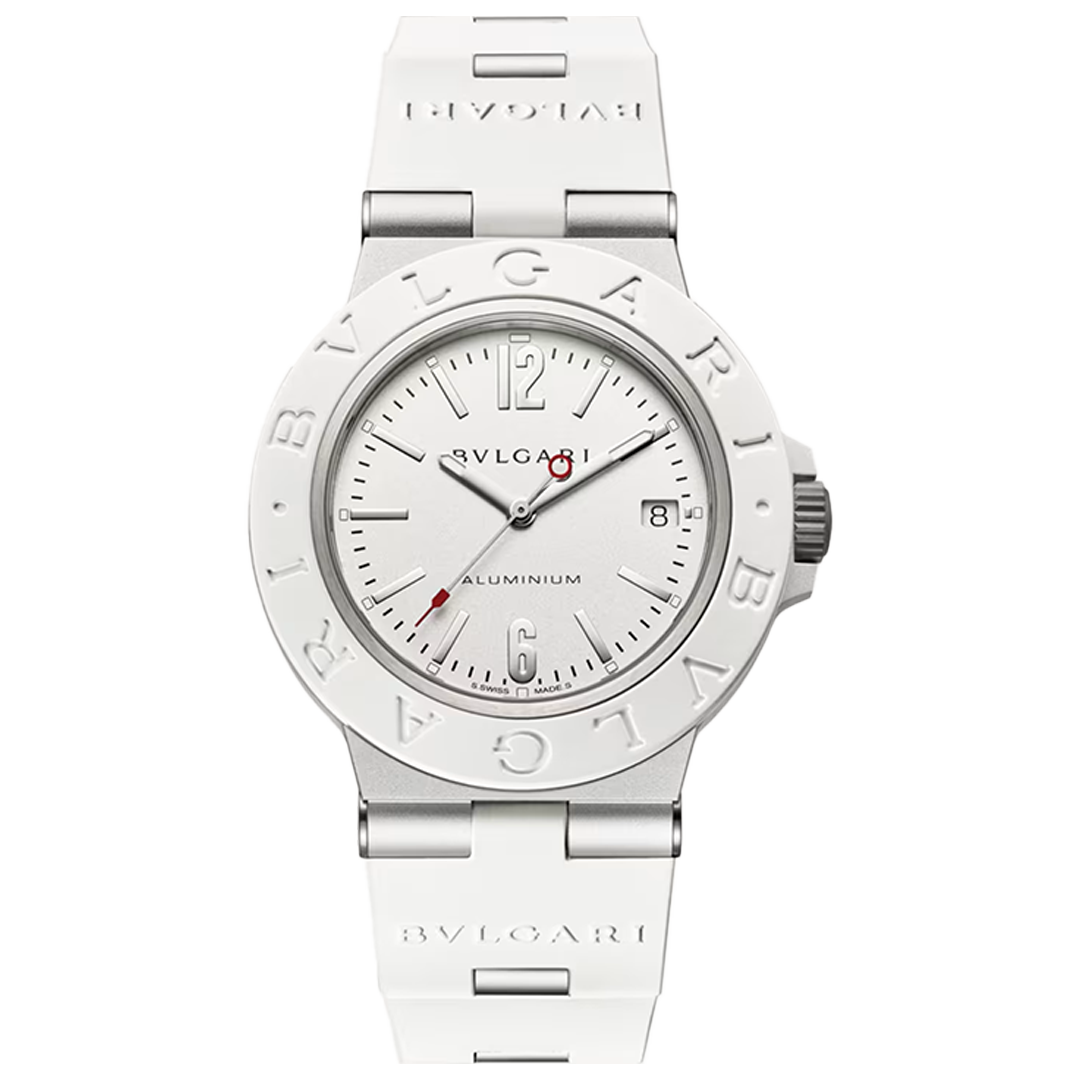 Watch in aluminum and rubber Bvlgari Aluminium Bulgari