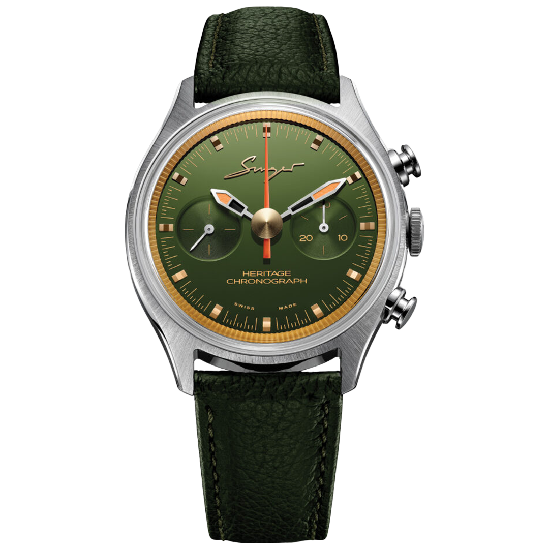 Watch in steel Heritage Singer