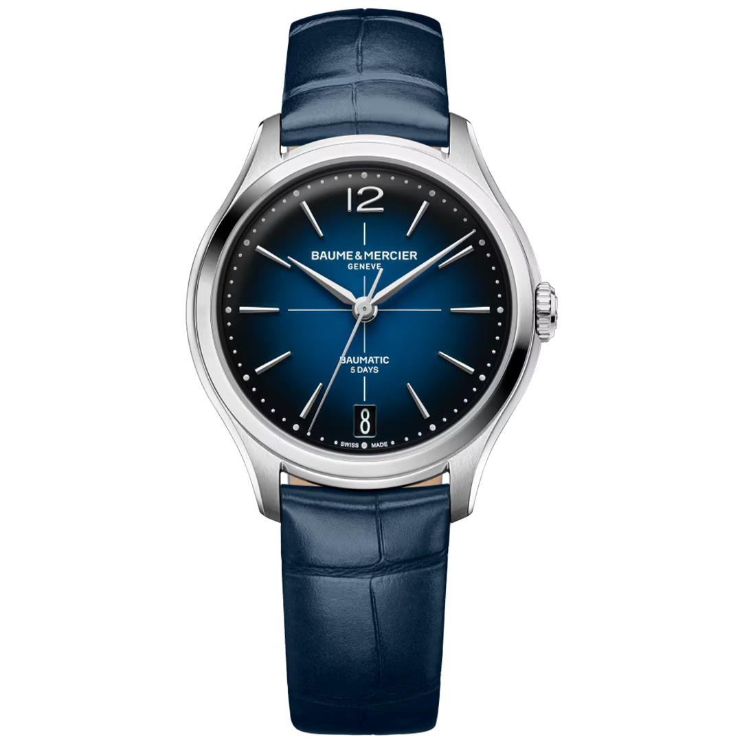 Watch in steel Clifton Baume et mercier