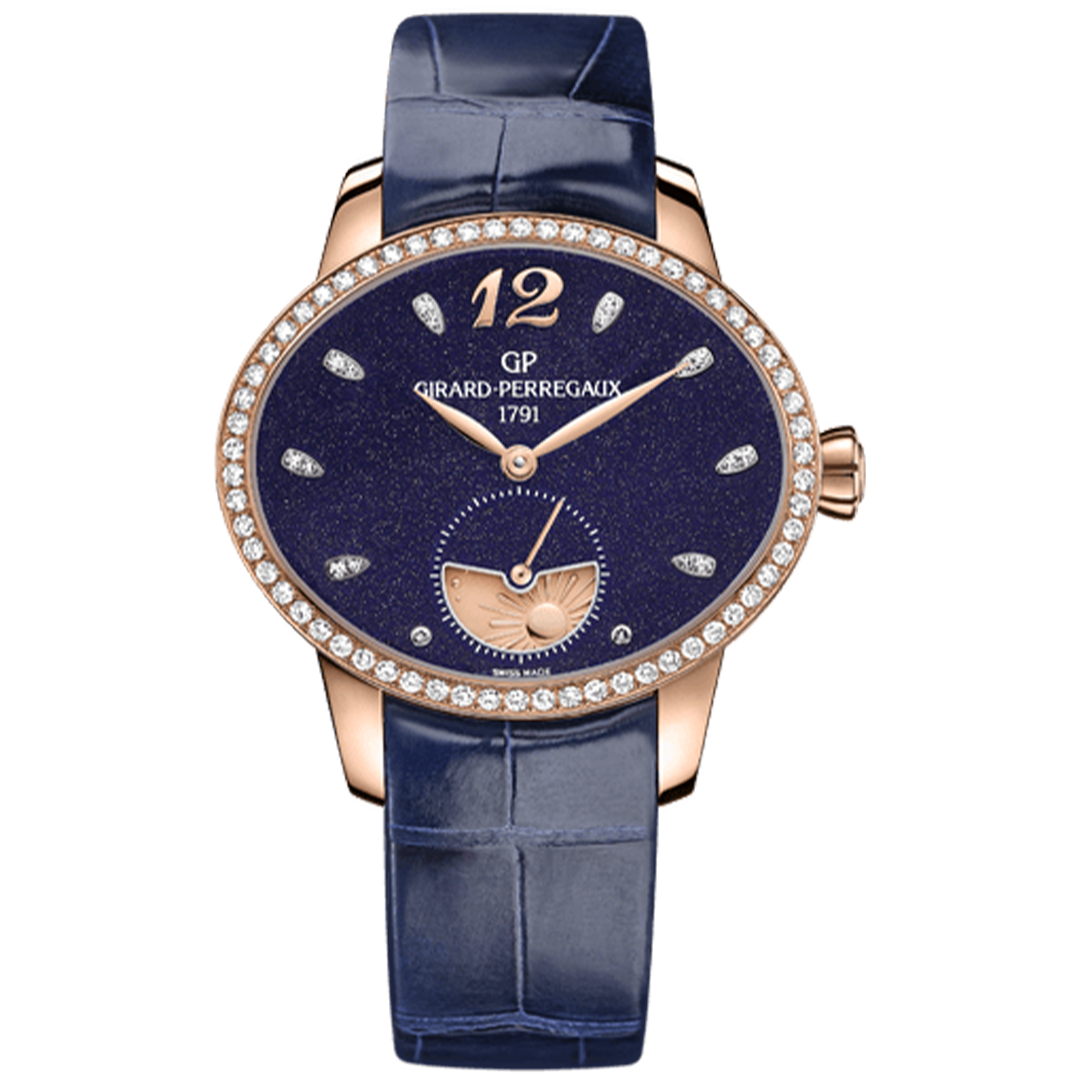 Orologio in oro rosa Cat’s Eye day and night Girard perregaux