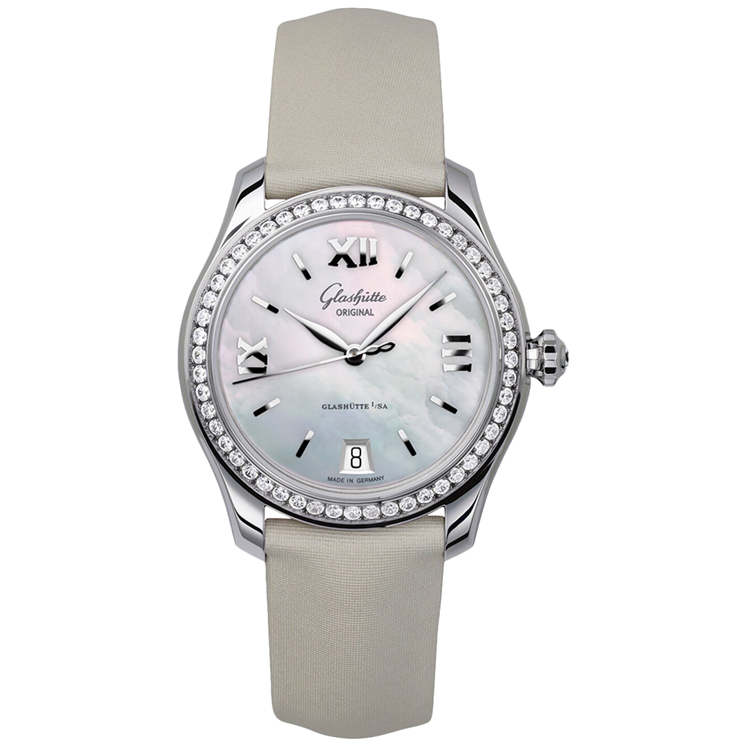 Watch in steel Ladies Serenade Glashutte original