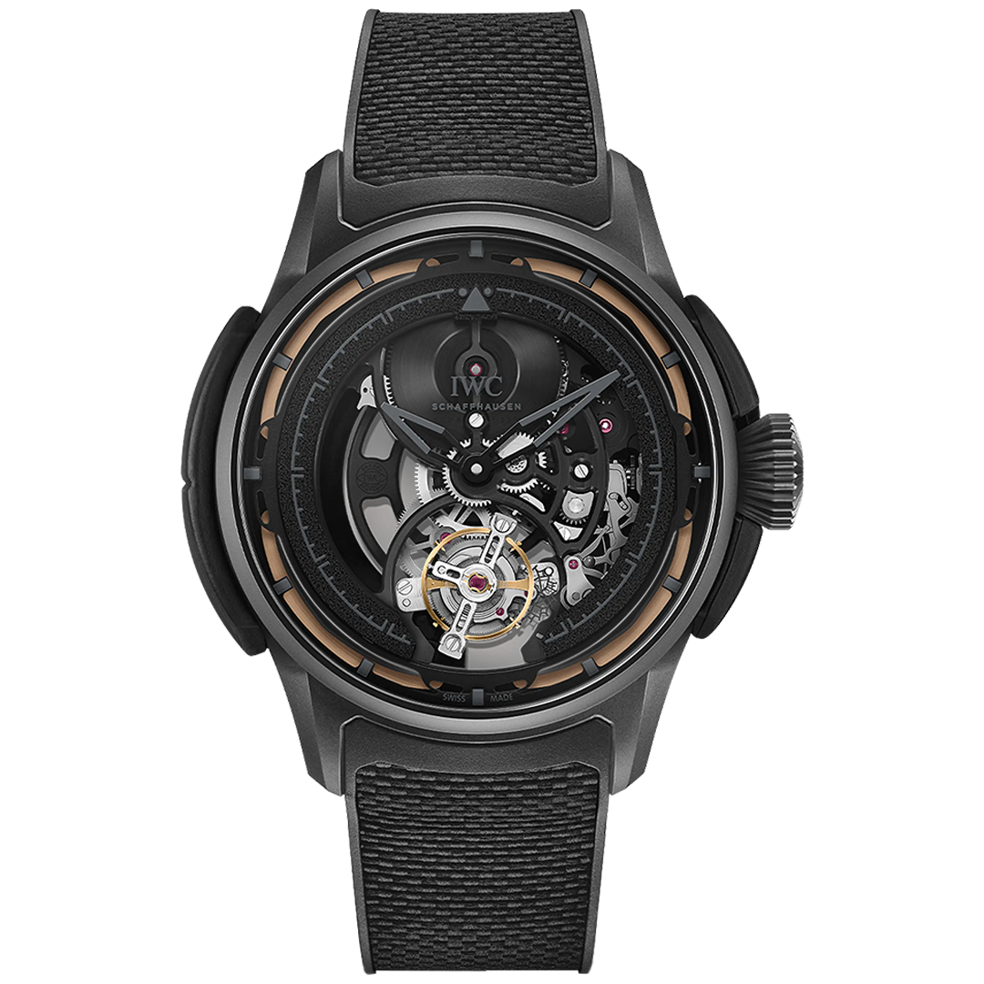 Orologio in ceratanium Big Pilot’s Watch Shock Absorber Tourbillon Skeleton XPL Iwc