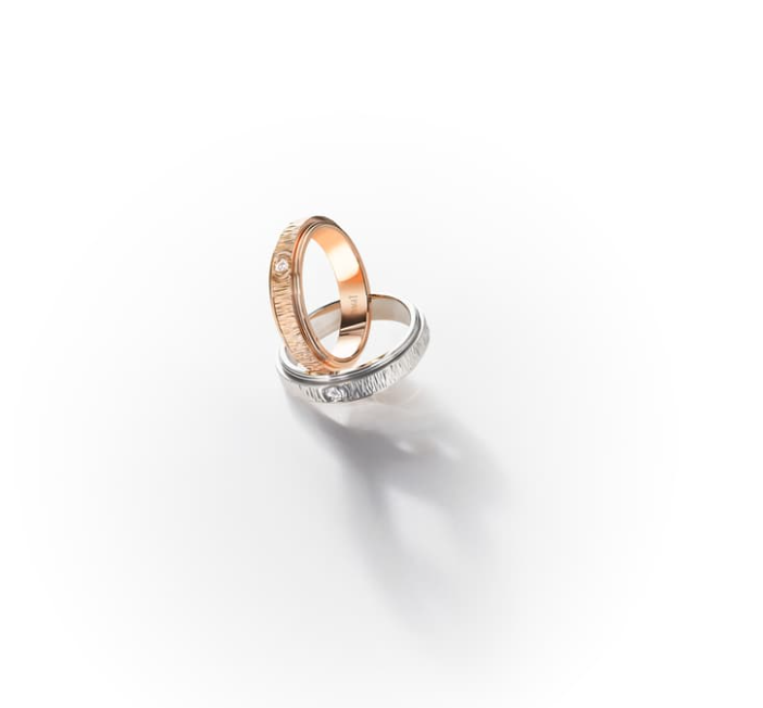 Gioiello in oro bianco Anello Possession Pellitaliana