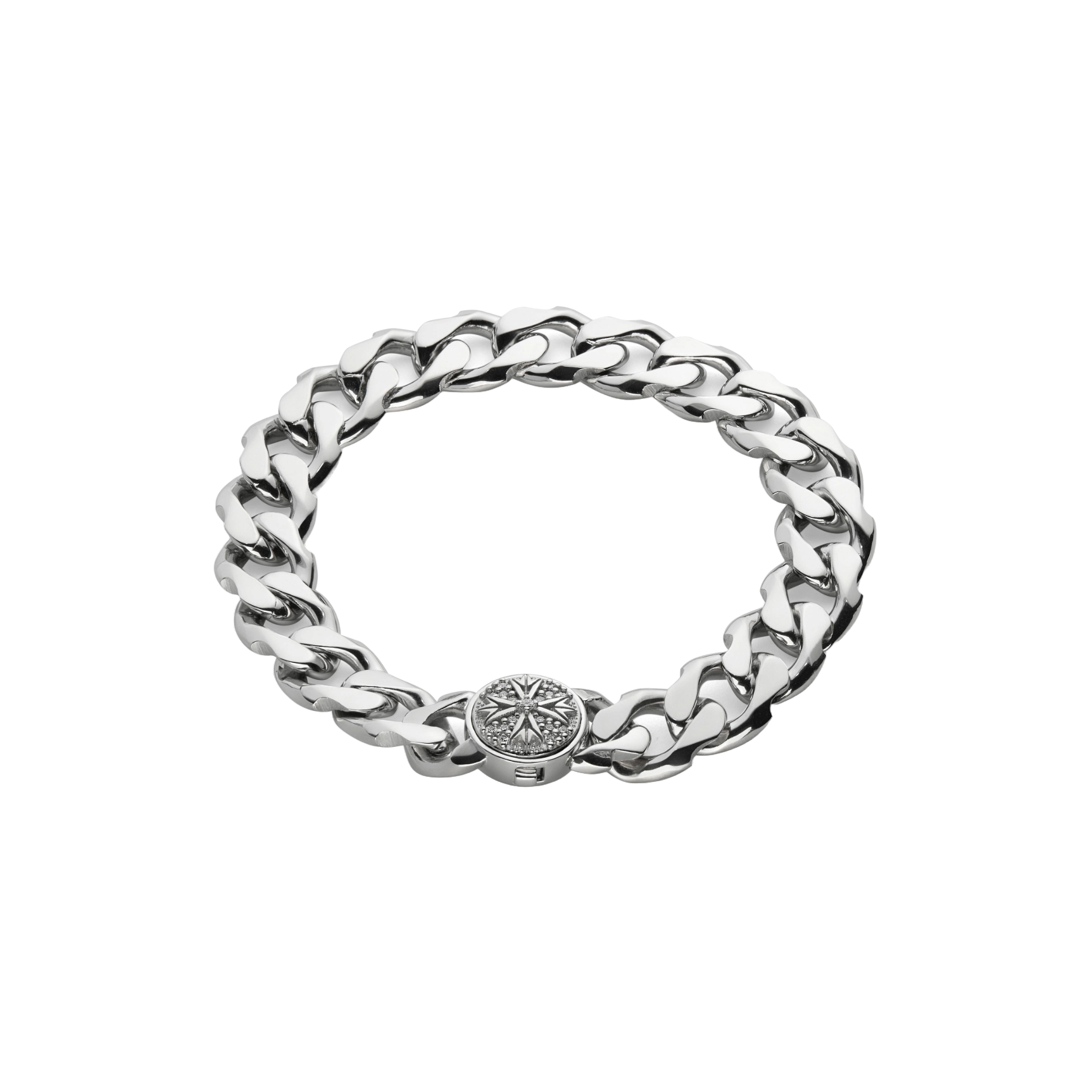 Bracelet in silver Edge Bracelet Diamonds Emanuele bicocchi