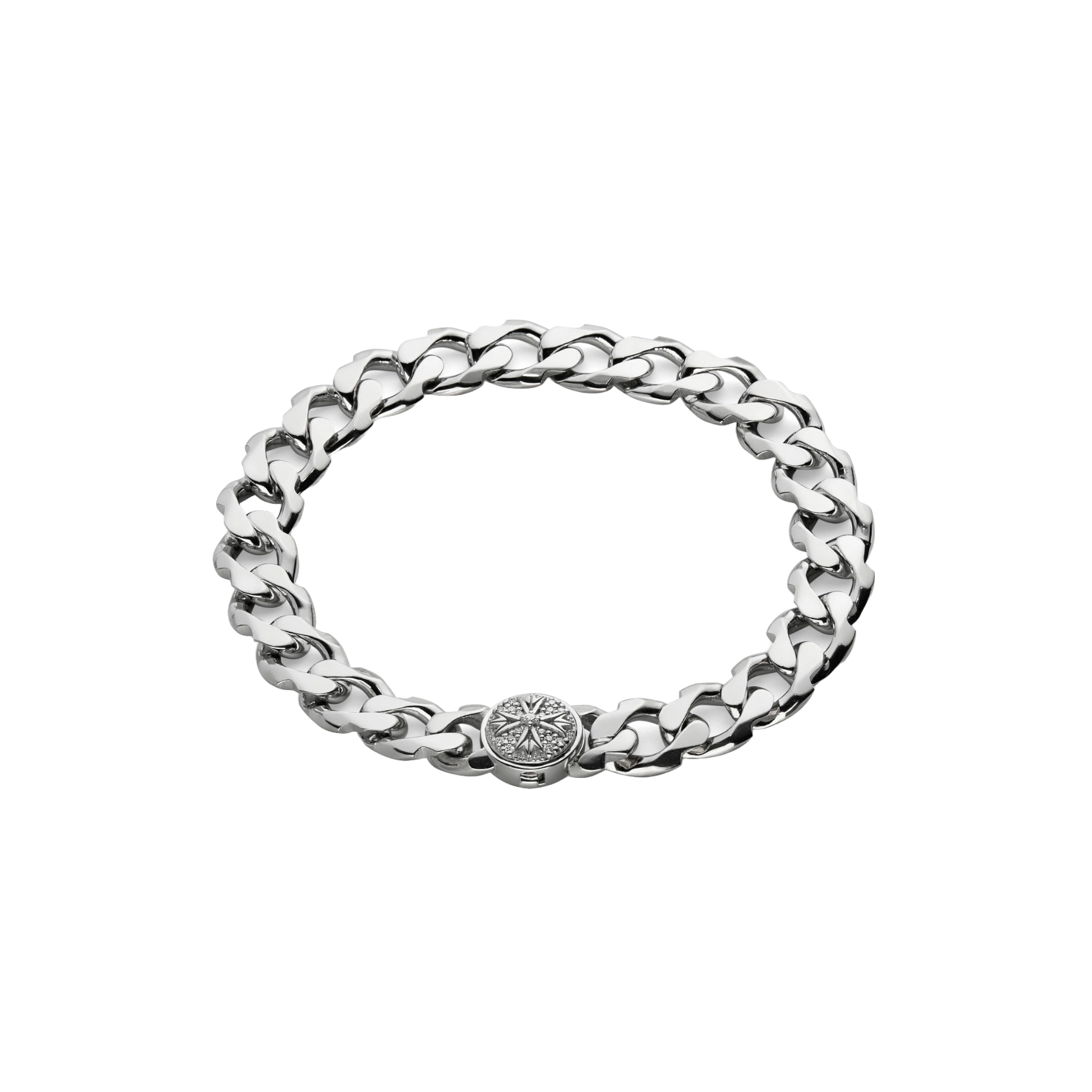Bracelet in silver Edge Bracelet Diamonds Emanuele bicocchi