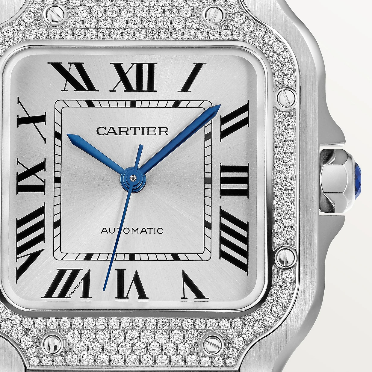 Orologio in acciaio Santos de Cartier Cartier