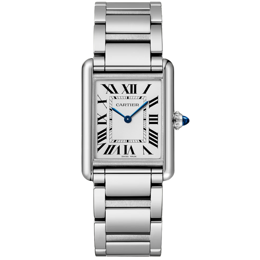 Watch in steel Tank Must Cartier