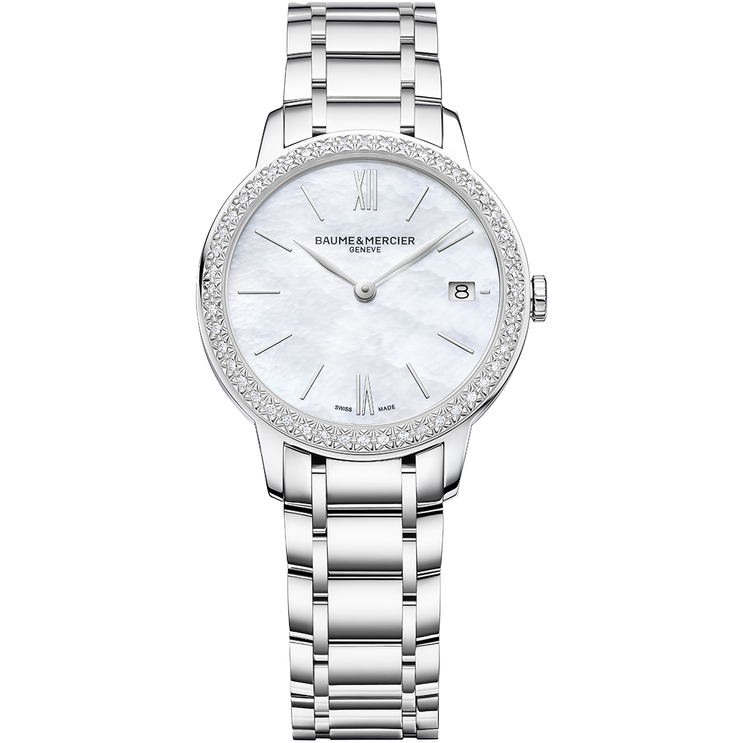 Watch in steel Classima Lady Baume et mercier