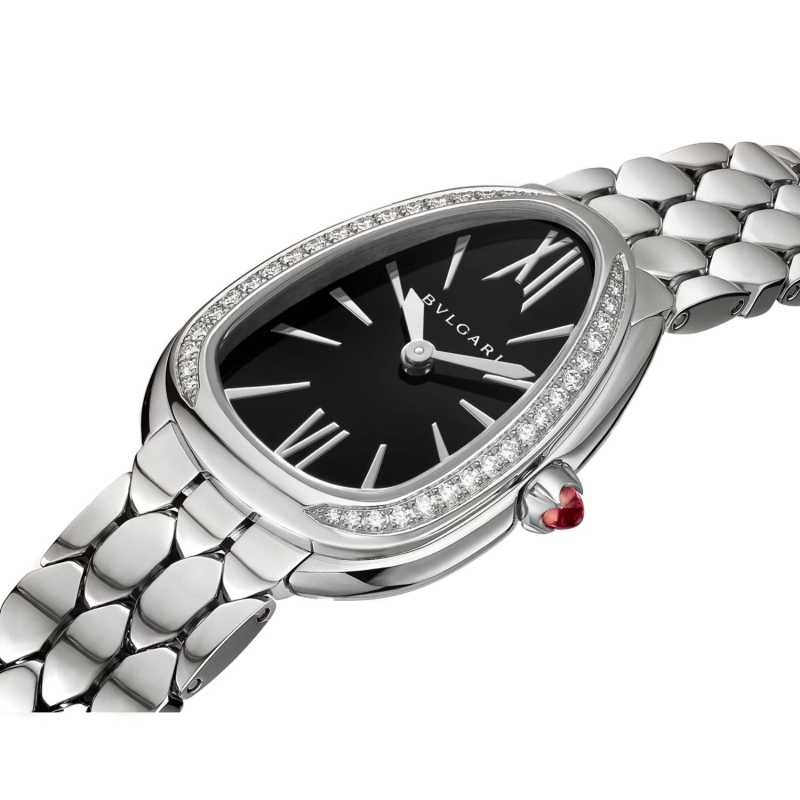 Watch in steel Serpenti Seduttori Bulgari