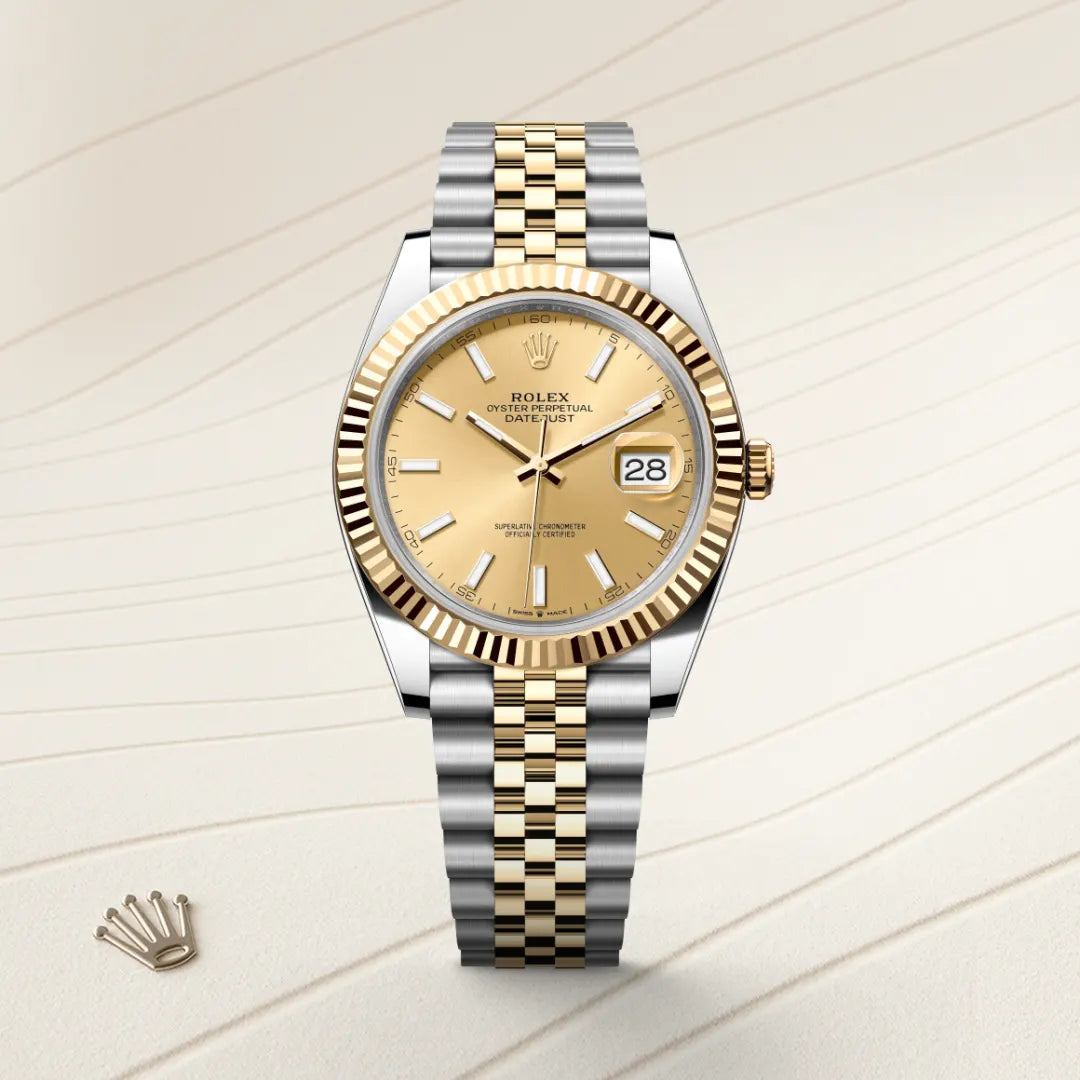 Rolex Datejust 41 Yellow Rolesor combination of Oystersteel and