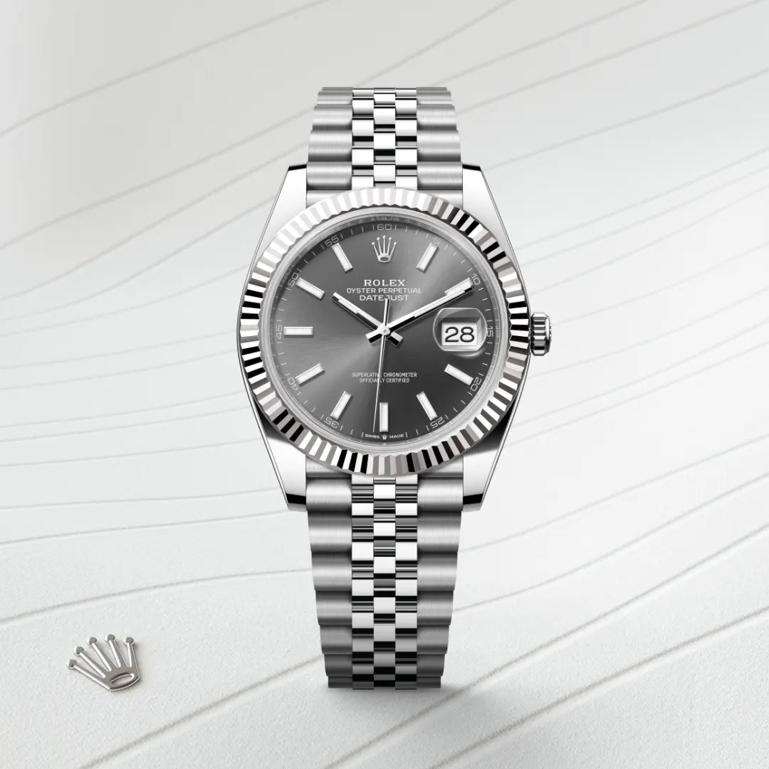 Rolex Datejust 41 in Rolesor bianco (combinazione di acciaio