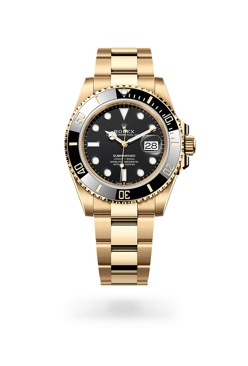その他 NG ROLEX GOLD Rolex Submariner Date 18 ct yellow gold, M126618LN-0002
