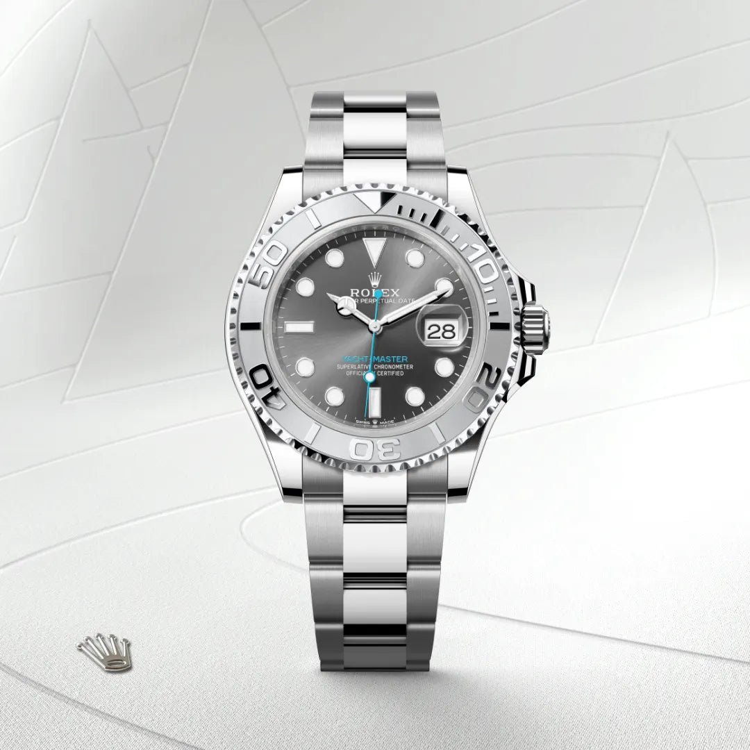 Rolex Yacht-Master 40 Rolesium combination of Oystersteel and